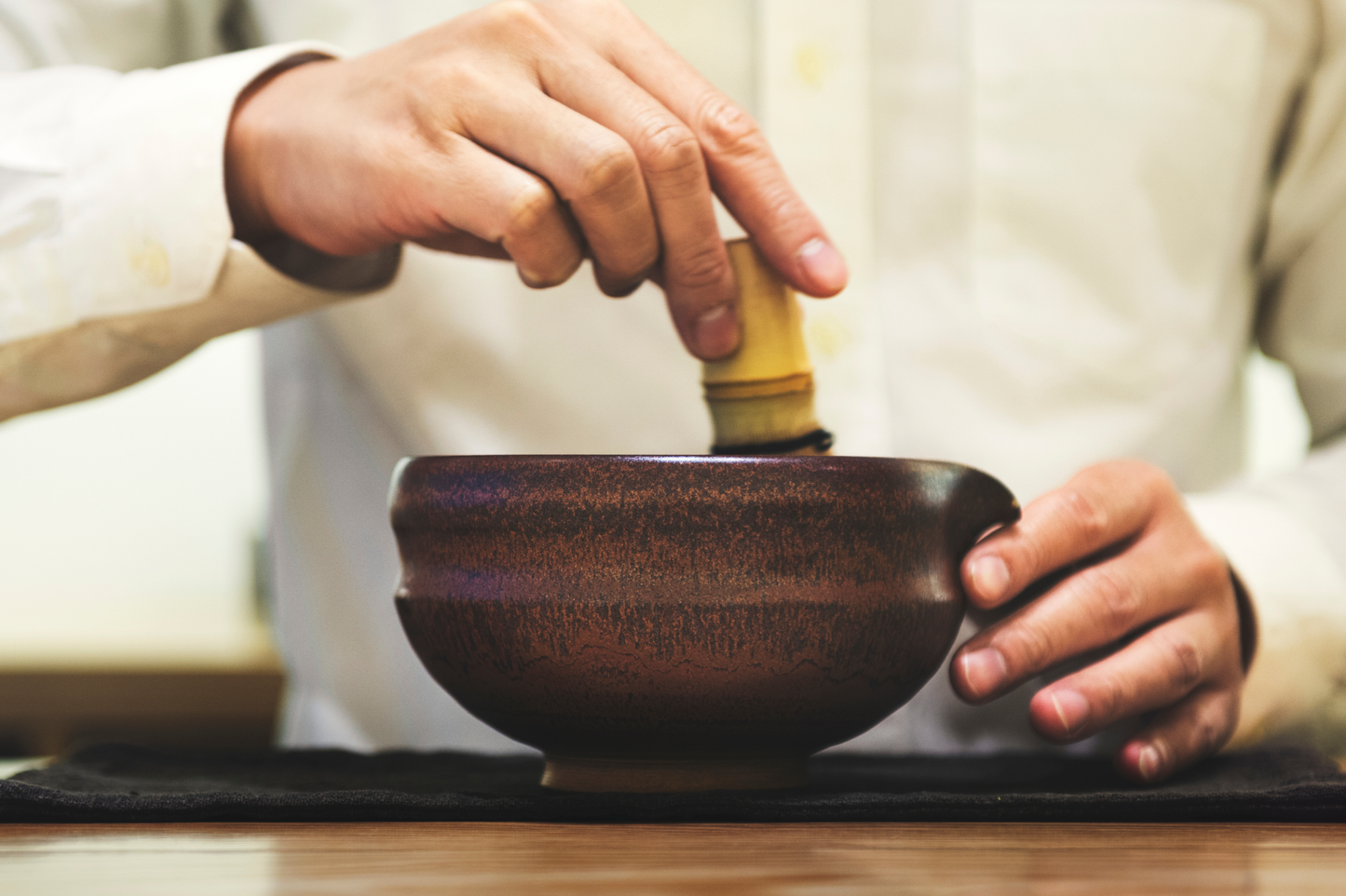 Japanese Bamboo Whisk for Cocoa & Matcha